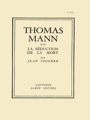 cover image of Thomas Mann ou la Séduction de la mort